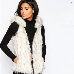Only Faux Fur Vest